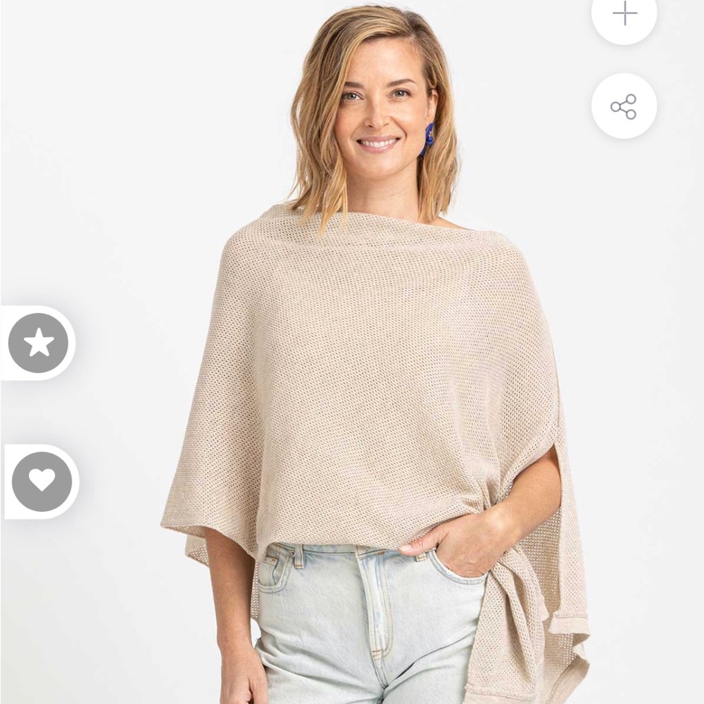 Amma Cocoon Nursing Cover in Natural